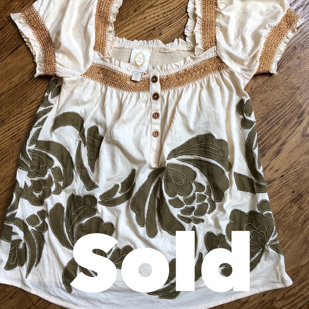 Ric Rac boho top